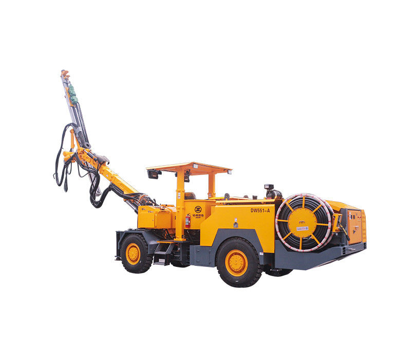 10 * 7.5m Anchor Rod Section Jumbo Drilling Machine 3°/90° İndirim ve 1500mm Kompensasyon