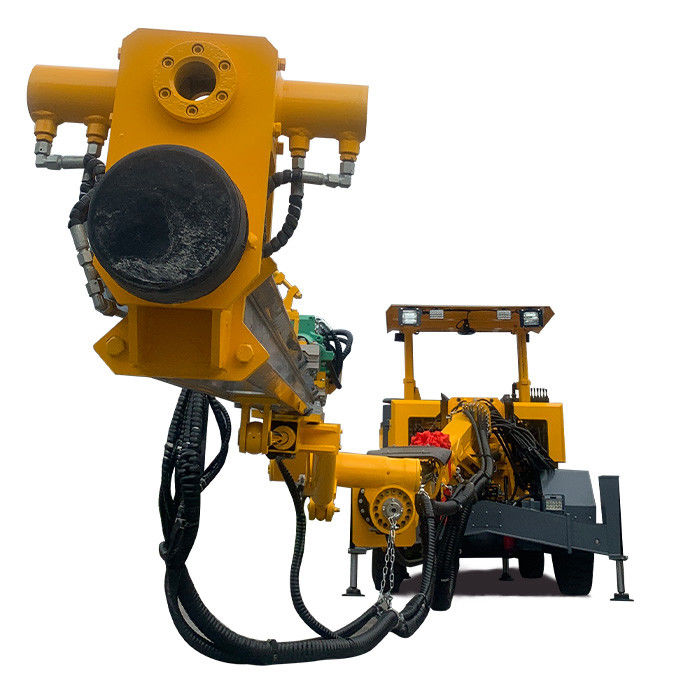 Φ43mm- Φ89mm sondaj çapı 0-12m sondaj deliği derinliği ve ≤15% tırmanma yeteneği için tünelleme jumbolar